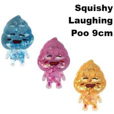 Maltos Squishy Glitter Laughing Poo 9cm